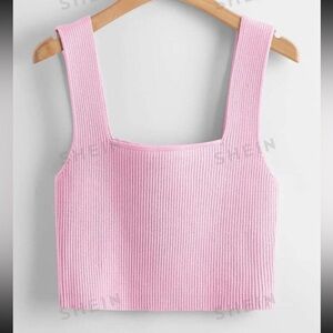 SHEIN cropped tank top!!